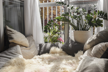 Cozy place at home to rest and study