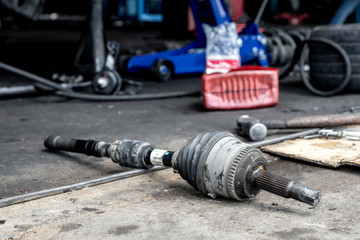 Repair drive shaft (CV Joint),Car maintenance.