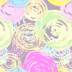 bright green, pink, blue, yellow artistic pen circles.