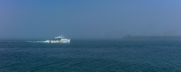 Obraz premium To sea after a fog.