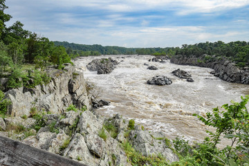 Fototapeta na wymiar Great Falls, VA