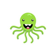 octopus cartoon character