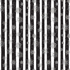 Abstract pattern of falling snowflakes