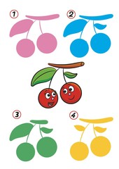 il gioco delle ombre, ciliegie