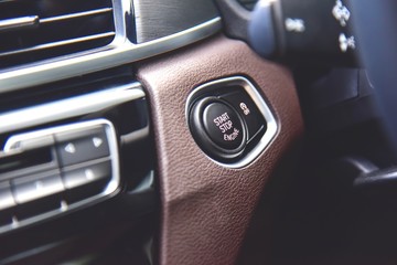 Modern Ignition System with Car Start and Stop Engine Button