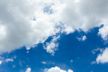 Fototapeta premium blue sky with clouds, Summer Wallpaper