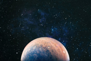 planet Jupiter. Space explorer. Some elements of this image are furnished by NASA