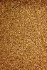 Brown seeds in a bowl