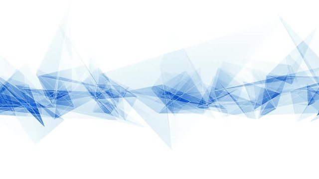 abstract BLUE poligon net connections digital cloud animation background new quality dynamic technology motion colorful video footage