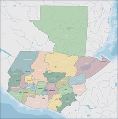 Map of Guatemala