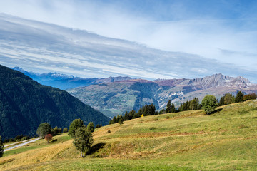 Fototapeta na wymiar Frankreich - Auvergne-Rhone-Alpes - Montvalezan