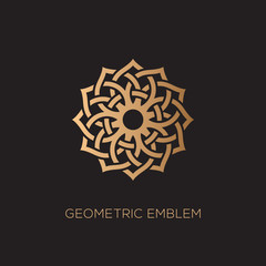 Geometric emblem