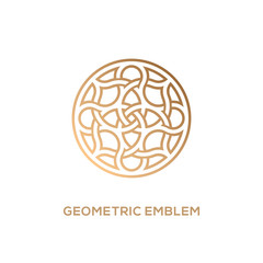 Geometric emblem