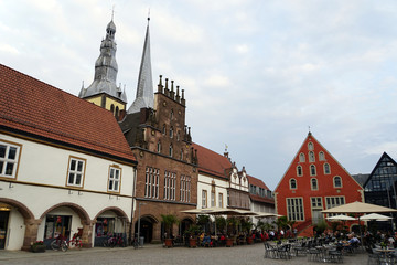 Obraz premium historisches Rathaus am Marktplatz