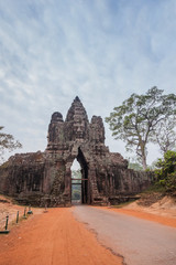 South gate to Angkor Thom