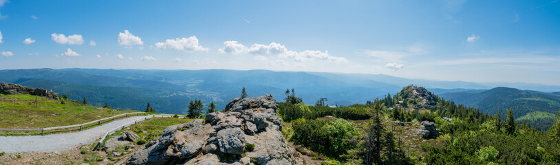 Fototapeta na wymiar Bavarian Forest - Panorama