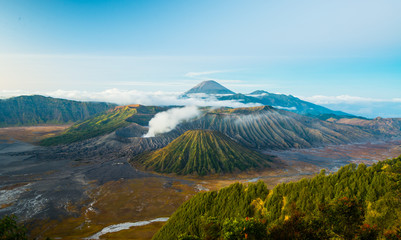 Fototapeta premium Mount Bromo during sunset