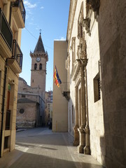 Villena.Pueblo de Alicante. Comunidad Valenciana, España