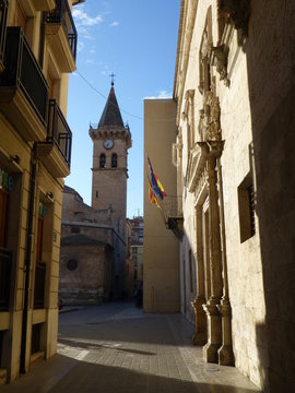 Villena.Pueblo de Alicante. Comunidad Valenciana, España