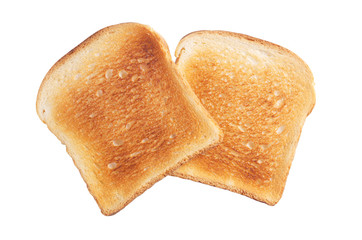 Slices of toasted bread