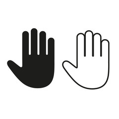 stop sign on white background