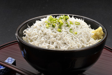 みんな大好きしらす丼