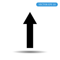 Arrow Icon up.Vector illustration.EPS 10