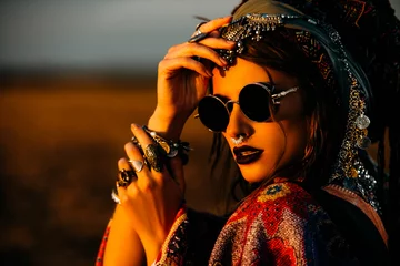 Zelfklevend Fotobehang Gypsy prachtige boho-stijl