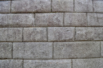 Obraz premium Stone built terracing and buildings at Machu Picchu, an ancient Inca archaeological site near Cusco, Peru