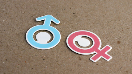 Men sex symbol and women sex symbol