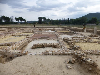 Alcala de Henares en Madrid ( España) Ciudad romana de Complutum