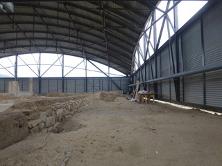 Ciudad romana de Complutum, origen de la actual Alcala de Henares (Madrid,España)