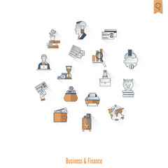 Business and Finance Icon Set