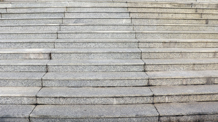 Gray stone steps