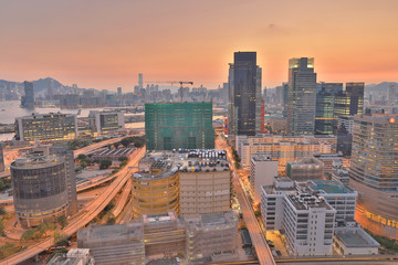 trading, business and Industrial area at hong kong © Seaonweb