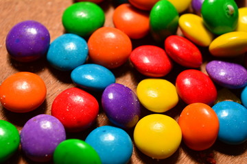 Fototapeta na wymiar candy colorful
