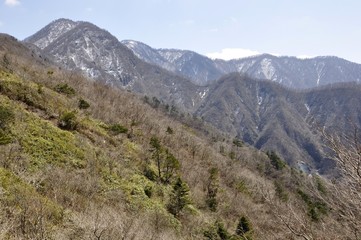 西丹沢 犬越路からの眺望