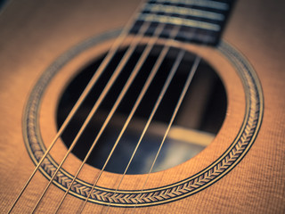 Naklejka premium Acoustic Guitar