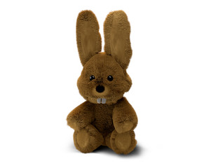 Easter Bunny 3d rendering