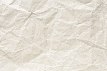 Crumpled old brown paper texture