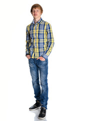 A young red-haired guy