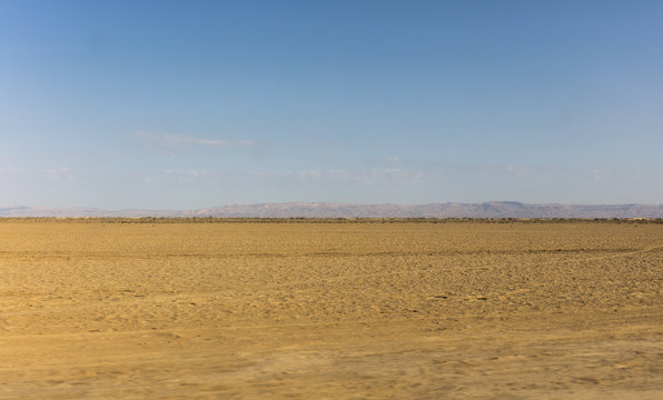 hot day in the Sahara desert