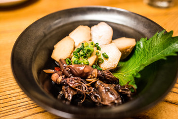 ホタルイカの煮物
