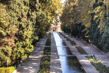 Shahzadeh garden in Mahan, Iran.