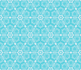 modern pattern of geometric ornament. Seamless vector illustration. for interior design, printing, wallpaper.