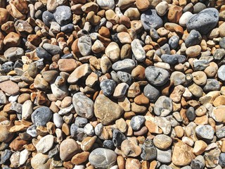 Pebbles on Brighton beach