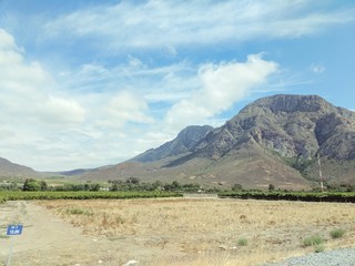 mountain in the kalahari desert, South Africa