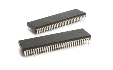 IC chip isolated