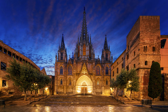 Gothic Barcelona Cathedra