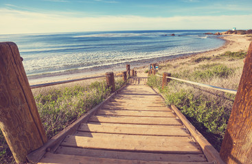 Boardwalk on the beach